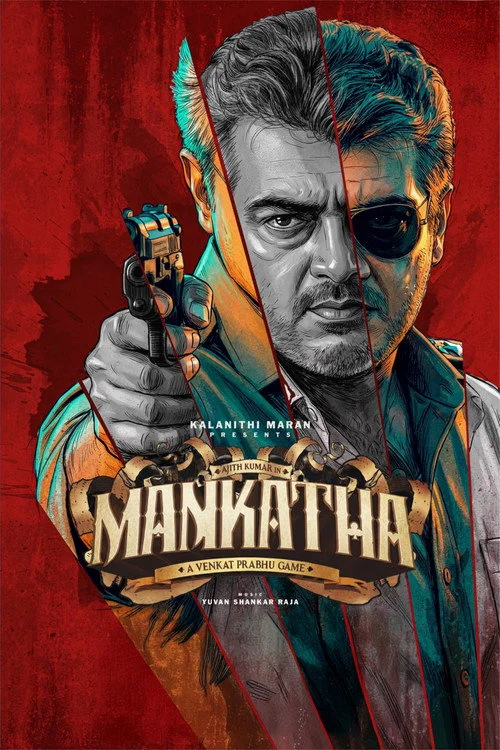 Mankatha official theatrical poster